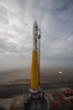 The Minotaur rocket awaiting launch. Image of The Minotaur rocket awaiting launch.