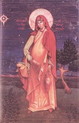 Our Lady Mary (mother of Jesus). Image of Our Lady Mary (mother of Jesus).