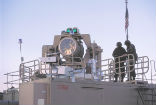 A different laser, the THEL has already been evaluated by the military. Weaponized lasers will likely come into regular use within the next decade. Image of A different laser, the THEL has already been evaluated by the military. Weaponized lasers will likely come into regular use within the next decade.