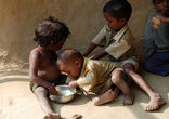 Child starving for food Image of Child starving for food