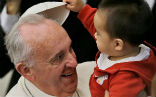 Pope Francis continues to defy all attempts by secularists to co-opt him into their movements. Image of Pope Francis continues to defy all attempts by secularists to co-opt him into their movements.