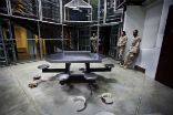 The prison facility is a tough assignment for the staff. Image of The prison facility is a tough assignment for the staff.