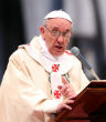Pope Francis is preaching to all Catholics around the world, asking them to be the ones to end world hunger. Image of Pope Francis is preaching to all Catholics around the world, asking them to be the ones to end world hunger.
