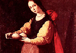 Saint Agatha of Sicily, Virgin and Martyr - Died 251. Image of Saint Agatha of Sicily, Virgin and Martyr - Died 251.