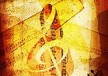 Music brings us closer to God. Image of Music brings us closer to God.