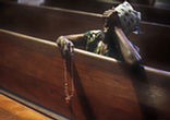 Young Catholic Man Praying Image of Young Catholic Man Praying