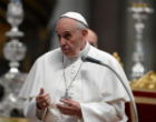 Pope Francis is preaching to all Catholics around the world, asking them to be the ones to end world hunger. Image of Pope Francis is preaching to all Catholics around the world, asking them to be the ones to end world hunger.