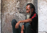 What if this beggar was Jesus? Image of What if this beggar was Jesus?