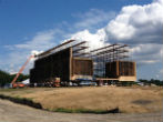 An early photograph of Noah's Ark on the set of the film. Image of An early photograph of Noah's Ark on the set of the film.
