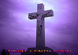 We Trust, have Faith and Believe in God. Image of We Trust, have Faith and Believe in God.