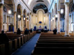 The pews haven't seen the Pope Francis Effect, according to the Pew Research Center. Image of The pews haven't seen the Pope Francis Effect, according to the Pew Research Center.
