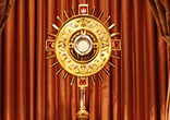 Jesus waits for us in this sacrament of love. Image of Jesus waits for us in this sacrament of love.
