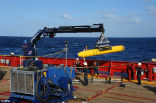 The Bluefin 21 submersible will scan the seafloor for any signs of wreckage. Each mission will take about 24 hours to complete and another day will be needed to prepare Bluefin for a second mission. The search could take weeks. Image of The Bluefin 21 submersible will scan the seafloor for any signs of wreckage. Each mission will take about 24 hours to complete and another day will be needed to prepare Bluefin for a second mission. The search could take weeks.