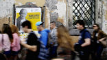 Pilgrims are packing into Rome, creating a logistical and safety problem for city officials. Image of Pilgrims are packing into Rome, creating a logistical and safety problem for city officials.