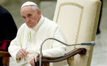 Pope Francis had harsh words for 'anesthetized' Catholics. Image of Pope Francis had harsh words for 'anesthetized' Catholics.