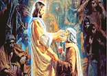 Jesus is ever present and ever ready to forgive us and to make us whole. Image of Jesus is ever present and ever ready to forgive us and to make us whole.