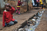 Slums are common breeding grounds for TB. Image of Slums are common breeding grounds for TB.