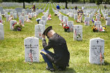 Memorial Day is a day to honor our lost heroes, those who gave all that we may live free. Image of Memorial Day is a day to honor our lost heroes, those who gave all that we may live free.