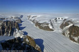 Greenland is covered with ice, which makes it a major contributor to sea level rise, should it melt. Image of Greenland is covered with ice, which makes it a major contributor to sea level rise, should it melt.
