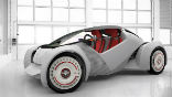 The Strati, a car which will be printed from a 3D printer, was designed by Italian Michele Anoe and will debut in September at the International Manufacturing and Technology Show in Chicago. Image of The Strati, a car which will be printed from a 3D printer, was designed by Italian Michele Anoe and will debut in September at the International Manufacturing and Technology Show in Chicago.