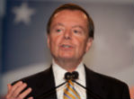 Gary Bauer pointed out that Obama's record on more infamous than his record on job creation. Image of Gary Bauer pointed out that Obama's record on more infamous than his record on job creation.