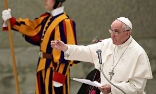 Pope Francis has previously delivered powerful warnings against those who think they can buy and sell other people. Image of Pope Francis has previously delivered powerful warnings against those who think they can buy and sell other people.