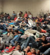 This is an image of immigrant children presently housed in conditions that would be unconstitutional for convicted felons. These children are without their families, alone and afraid and without control over their future, they are the victims of many culprits. Image of This is an image of immigrant children presently housed in conditions that would be unconstitutional for convicted felons. These children are without their families, alone and afraid and without control over their future, they are the victims of many culprits.