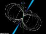 The mysterious star switches between two states of energy output, baffling scientists -- until now. Image of The mysterious star switches between two states of energy output, baffling scientists -- until now.