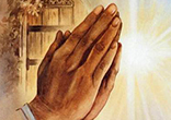 Let prayer be your anchor to the Lord. Image of Let prayer be your anchor to the Lord.