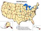 Zombie outbreak locations? No, this is a map of NOAA weather stations that are not made up. Image of Zombie outbreak locations? No, this is a map of NOAA weather stations that are not made up.