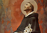 St. Dominic's Feast Day is August 8th. Image of St. Dominic's Feast Day is August 8th.