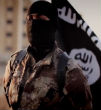 This masked terrorists speaks English with an American accent. Investigators are working to determine his identity. Image of This masked terrorists speaks English with an American accent. Investigators are working to determine his identity.