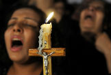 Christians in Iraq are subject to intense persecution and hardship. They remain at risk and in need of emergency aid. Image of Christians in Iraq are subject to intense persecution and hardship. They remain at risk and in need of emergency aid.