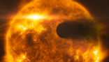 The Sun has an 11-year cycle of activity and is presently at its maximum for the current cycle. Image of The Sun has an 11-year cycle of activity and is presently at its maximum for the current cycle.