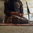 The anonymous 15-year-old girl sat for an interview with the AP. Image of The anonymous 15-year-old girl sat for an interview with the AP.