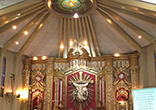 During mass at the Our Lady of Perpetual Help Parish, Cubao, Philippines Image of During mass at the Our Lady of Perpetual Help Parish, Cubao, Philippines