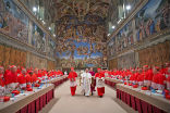 Pope Francis is renting out the Sistine Chapel for charity. Image of Pope Francis is renting out the Sistine Chapel for charity.