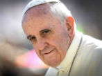 Pope Francis warns the devil is real and we must defend against his temptations. Image of Pope Francis warns the devil is real and we must defend against his temptations.