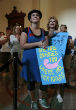 Texas women celebrate a victory for life. Image of Texas women celebrate a victory for life.