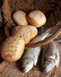 When we give our loaves and fishes to Christ, there is no end to the Good that can come from it. Image of When we give our loaves and fishes to Christ, there is no end to the Good that can come from it.