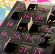 Advent calendars are given a new, item-focused, meaning by popular culture. Image of Advent calendars are given a new, item-focused, meaning by popular culture.