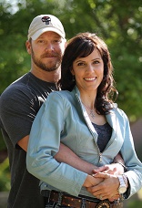 Chris Kyle and his wife Taya before he was killed Image of Chris Kyle and his wife Taya before he was killed