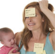 These are 10 great ways to help a new mom. Image of These are 10 great ways to help a new mom.