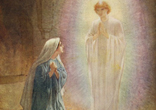 Mary's 'fiat' changed the eternal fate of mankind. Image of Mary's 'fiat' changed the eternal fate of mankind.