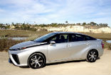 The Myrai will be the first hydrogen fuel cell-powered car you can buy, starting in 2015. Image of The Myrai will be the first hydrogen fuel cell-powered car you can buy, starting in 2015.
