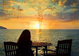 Jesus implores us:
'You must come away to some lonely place all by yourselves and rest for a while' (Mark 6:31, JB). Image of Jesus implores us:
'You must come away to some lonely place all by yourselves and rest for a while' (Mark 6:31, JB).