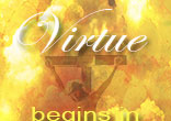 Virtue begins in the heart. Image of Virtue begins in the heart.
