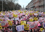 The hundreds of thousands who gatherred in Washington, DC were virtually ignored by the mainstream media because they gave a voice to children in the womb intentionally killed by procured abortion Image of The hundreds of thousands who gatherred in Washington, DC were virtually ignored by the mainstream media because they gave a voice to children in the womb intentionally killed by procured abortion