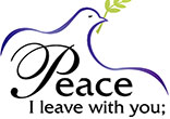 Through God's grace we will find peace. Image of Through God's grace we will find peace.