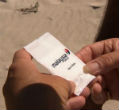 The discovery of a moist towelette on an Australian beach has many speculating on the disappearance of MH370. Image of The discovery of a moist towelette on an Australian beach has many speculating on the disappearance of MH370.